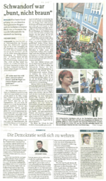 XX.07.2009 (MZ): Schwandorf war bunt nicht braun