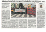 17.12.2011 (MZ): Aktionsbündnis bremst Nazis in letzter Minute aus