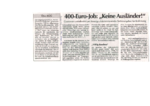 21.07.2010 (NT): 400-Euro-Job: "Keine Ausländer!"
